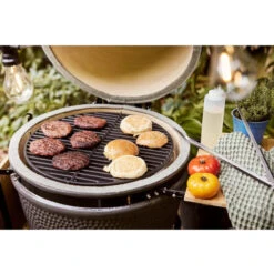Kamado Grill Guru Classic Large Øint 46cm Sur Chariot -Weber Soldes barbecue ceramique grill guru classic large sur chariot 2