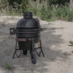 Kamado The Bastard Compact Classic Øint 33cm à Poser Ou Encastrer -Weber Soldes barbecue ceramique the bastard compact sans deflecteur 7