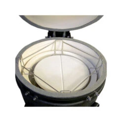 Kamado The Bastard Medium Urban Øint 42cm à Poser Ou Encastrer -Weber Soldes barbecue ceramique the bastard medium urban solo avec deflecteur 4