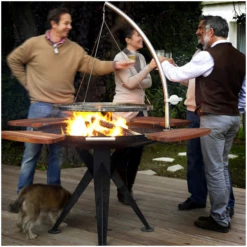 Brasero Barbecue Suspendu BalGrill 1200 -Weber Soldes barbecue charbon brasero nielsen balgrill 1200 2