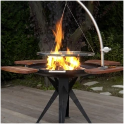 Brasero Barbecue Suspendu BalGrill 1200 -Weber Soldes barbecue charbon brasero nielsen balgrill 1200 5