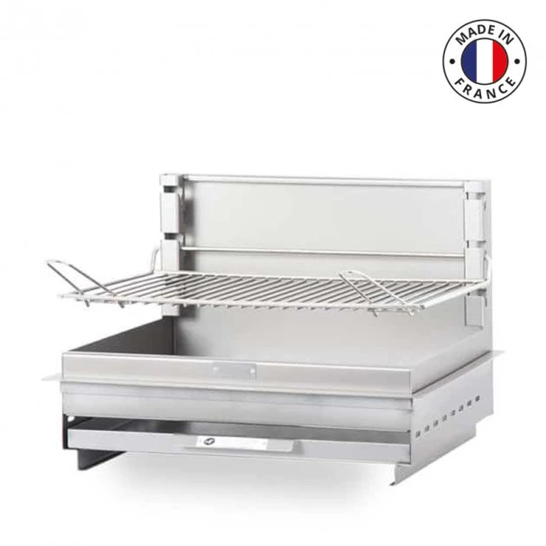 Barbecue Grilloir Charbon Encastrable Le Marquier Montory Inox 1 Barbecue Grilloir Charbon Encastrable Le Marquier Montory Inox