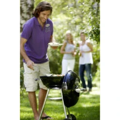 Barbecue Charbon Rond Weber Compact Kettle 47 Cm 12 Barbecue Charbon Rond Weber Compact Kettle 47 Cm -Weber Soldes barbecue charbon de bois weber compact kettle noir 47 cm 3