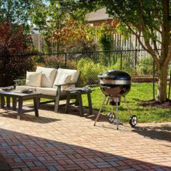 Napoleon Barbecue Charbon Avec Couvercle Napoléon Rodéo Pro