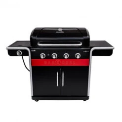 Barbecue Gaz Et Charbon Hybride Char-Broil Gas2coal 440 4 Brûleurs + 1 Latéral