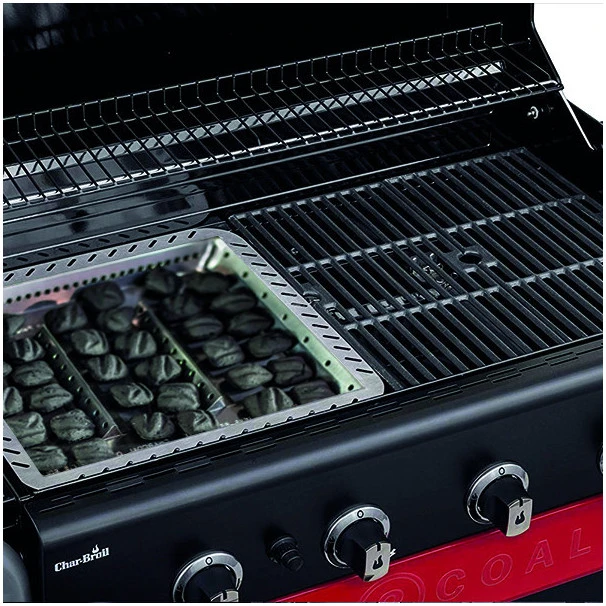 Barbecue Gaz Et Charbon Hybride Char-Broil Gas2coal 440 4 Brûleurs + 1 Latéral 13 Barbecue Gaz Et Charbon Hybride Char-Broil Gas2coal 440 4 Brûleurs + 1 Latéral – Image 13