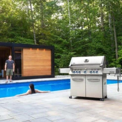 Napoleon Barbecue Gaz Napoléon Prestige Pro 665 SIBPSS 5 Brûleurs + 1 Latéral + 1 Arrière