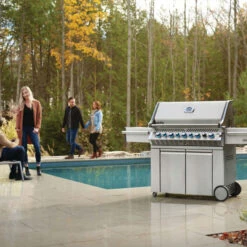 Napoleon Barbecue Gaz Napoléon Prestige Pro 665 SIBPSS 5 Brûleurs + 1 Latéral + 1 Arrière -Weber Soldes barbecue gaz napoleon pro 665 infrarouge inox 4