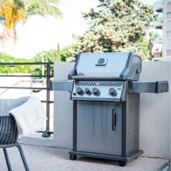 Napoleon Barbecue Gaz Napoléon Rogue XT 425 SBPSS 3 Brûleurs + 1 Latéral -Weber Soldes barbecue gaz napoleon rogue r425 sib inox 2