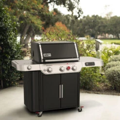 Barbecue Gaz Weber Genesis EX-335 3 Brûleurs -Weber Soldes barbecue gaz weber genesis ex 335 noir 3 bruleurs 14