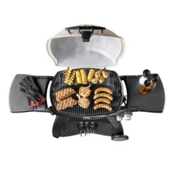 Barbecue Gaz Weber Q3200 Sur Chariot 2 Brûleurs -Weber Soldes barbecue gaz weber noir q 3200 chariot 3