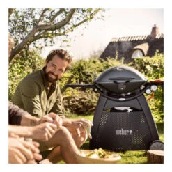 Barbecue Gaz Weber Q3200 Sur Chariot 2 Brûleurs -Weber Soldes barbecue gaz weber noir q 3200 chariot 4