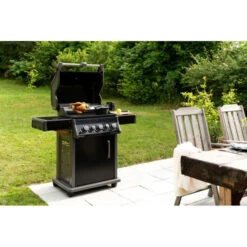 Napoleon Barbecue Gaz Napoléon Rogue RB 425 RSBPK Avec Bruleur Latéral Et Rôtissoire Offerte -Weber Soldes bbq gaz napoleon rogue rb 425 rsbpk exclusif 2
