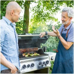 Napoleon Barbecue Gaz Napoléon Rogue SE 525 SIBPK 4 Brûleurs + 1 Latéral + 1 Arrière (2020) -Weber Soldes bbq gaz napoleon rogue rse525 rsibpk bruleur arriere 6