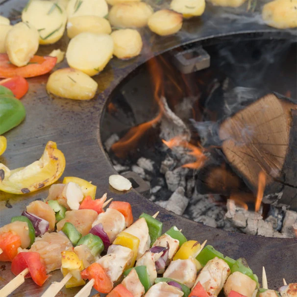 Braséro Plancha Artiss G2 Corten 90 Cm Plaque Acier 2 Braséro Plancha Artiss G2 Corten 90 Cm Plaque Acier – Image 2