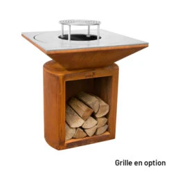 Braséro Plancha Artiss G2 Corten 90 Cm Plaque Acier 10 Braséro Plancha Artiss G2 Corten 90 Cm Plaque Acier -Weber Soldes brasero artiss g2 corten plancha acier carbone 3