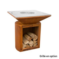 Braséro Plancha Artiss G2 Corten 90 Cm Plaque Acier 11 Braséro Plancha Artiss G2 Corten 90 Cm Plaque Acier -Weber Soldes brasero artiss g2 corten plancha acier carbone 4