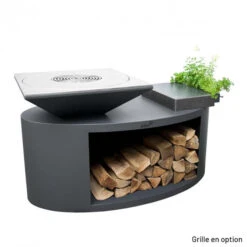 Braséro Plancha Artiss G3 Graphite 90 Cm Acier Inoxydable Et Tablette Granit -Weber Soldes brasero artiss g3 graphite plancha acier inoxydable et tablette granite 4