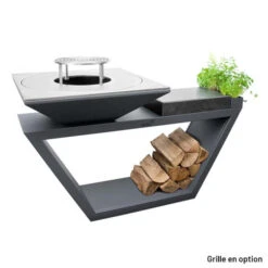 Braséro Plancha Artiss G4 Graphite 90 Cm Plaque Inox Et Tablette Granit 13 Braséro Plancha Artiss G4 Graphite 90 Cm Plaque Inox Et Tablette Granit -Weber Soldes brasero artiss g4 graphite plancha acier inoxydable et tablette granite 5