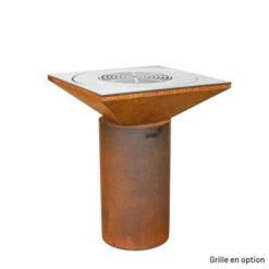 Braséro Plancha Artiss G6 Basic Corten 74 Cm Plaque Inox 7 Braséro Plancha Artiss G6 Basic Corten 74 Cm Plaque Inox -Weber Soldes brasero artiss g6 basic corten plancha acier inoxydable 2