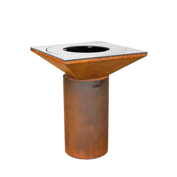 Braséro Plancha Artiss G6 Basic Corten 74 Cm Plaque Inox 1 Braséro Plancha Artiss G6 Basic Corten 74 Cm Plaque Inox