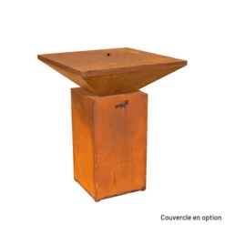 Braséro Plancha Artiss G7 Basic Corten 74 Cm Acier Inoxydable -Weber Soldes brasero artiss g7 basic corten plancha acier inoxydable 4