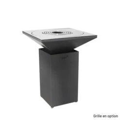 Braséro Plancha Artiss G7 Basic Graphite 74 Cm Acier Inoxydable -Weber Soldes brasero artiss g7 basic graphite plancha acier inoxydable 3