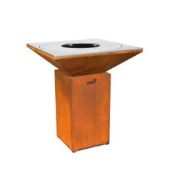 Braséro Plancha Artiss G7 Corten 90 Cm Plaque Acier