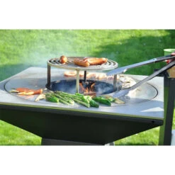 Braséro Plancha Artiss G7 Graphite 90 Cm Acier Inoxydable -Weber Soldes brasero artiss g7 graphite plancha acier inoxydable 2