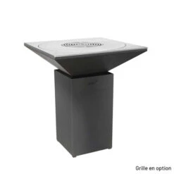 Braséro Plancha Artiss G7 Graphite 90 Cm Acier Inoxydable -Weber Soldes brasero artiss g7 graphite plancha acier inoxydable 5