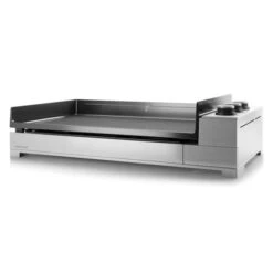 Couvercle Plancha à Poser Forge Adour Premium 75 Inox 5 Couvercle Plancha à Poser Forge Adour Premium 75 Inox -Weber Soldes capot inox premium 75 2