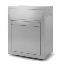 Chariot Sur Mesure Plancha Forge Adour Premium 75 Inox -Weber Soldes chariot ferme inox pour plancha premium 75 forge adour 4