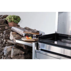 Chariot Sur Mesure Plancha Forge Adour Premium 75 Inox -Weber Soldes chariot ferme inox pour plancha premium 75 forge adour 5