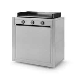 Chariot Sur Mesure Plancha Forge Adour Modern 75 Inox -Weber Soldes chariot inox pour plancha forge adour modern 75 2