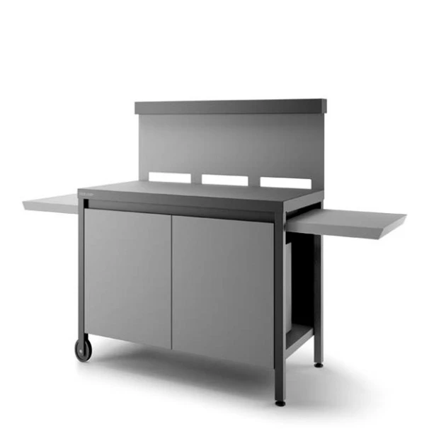 Desserte Universelle Plancha 3-4 Feux Forge Adour Acier 2 Desserte Universelle Plancha 3-4 Feux Forge Adour Acier â Image 2