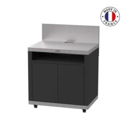 Desserte Cuisine D'extérieur Le Marquier Duo -Weber Soldes desserte cuisine d exterieur le marquier duo 2