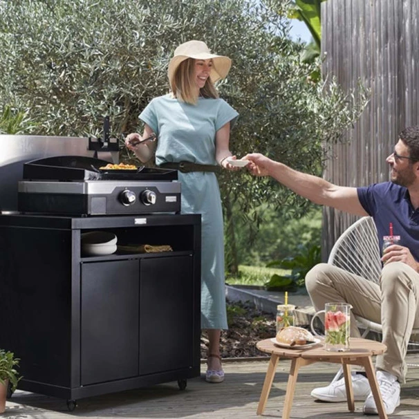 Desserte Cuisine D'extérieur Le Marquier Noire 1 Desserte Cuisine D'extérieur Le Marquier Noire