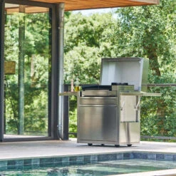 Ensemble Plancha électrique Fonte Forge Adour Premium E60 Inox Sur Chariot + Capot -Weber Soldes ensemble plancha electrique fonte forge adour premium 60 inox sur chariot capot 2