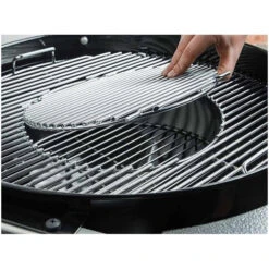 Grille De Cuisson Barbecue Charbon Weber GBS 57 Cm Inox -Weber Soldes grille de cuisson inox weber gourmet system 57 cm 2