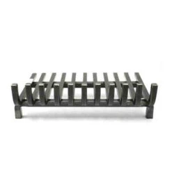 Grille Porte-bûches Sur Pieds Forge De Rodez 66 X 40 Cm