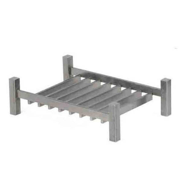 Grille Porte-bûches Sur Pieds Moderne 51 X 34 Cm 1 Grille Porte-bûches Sur Pieds Moderne 51 X 34 Cm