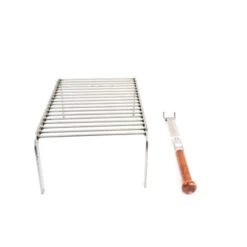 Grille Barbecue Cheminée Sur Pieds Forge De Rodez 18 Barres Acier -Weber Soldes grilloir forge de rodez acier sur pieds 40cm pour insert 3