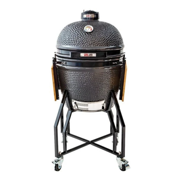 Kamado Grill Guru Original Medium Øint 40cm Sur Chariot 4 Kamado Grill Guru Original Medium Øint 40cm Sur Chariot – Image 4