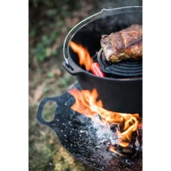 Marmite Petromax 10.8L Fonte Avec Pieds -Weber Soldes marmite en fonte petromax 108l avec pieds 2