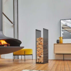 Mur De Bûches Jazz Noir Givre Dixneuf