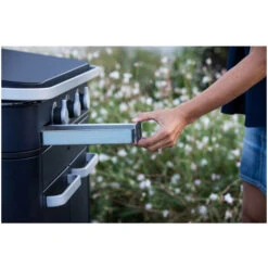 Plancha Gaz Eno 80 Enosign Blue Navy 3 Brûleurs 70 X 40 Avec Couvercle 15 Plancha Gaz Eno 80 Enosign Blue Navy 3 Brûleurs 70 X 40 Avec Couvercle -Weber Soldes plancha enosign gaz 80 bleu navy capot 2