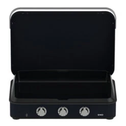 Plancha Gaz Eno 80 Enosign Blue Navy 3 Brûleurs 70 X 40 Avec Couvercle 18 Plancha Gaz Eno 80 Enosign Blue Navy 3 Brûleurs 70 X 40 Avec Couvercle -Weber Soldes plancha enosign gaz 80 bleu navy capot 5