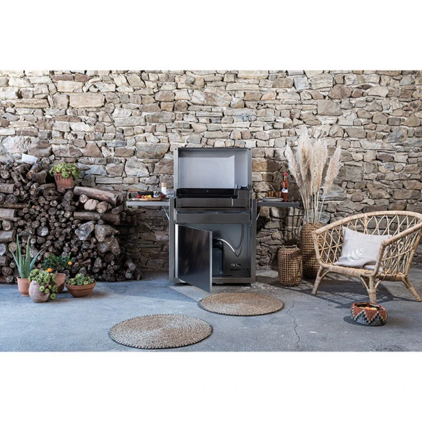 Plancha Gaz Forge Adour Premium G60 Inox 2 Brûleurs 60 X 40 3 Plancha Gaz Forge Adour Premium G60 Inox 2 Brûleurs 60 X 40 – Image 3