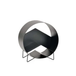 Range Bûches Toscan Noir Givré Dixneuf -Weber Soldes range buches 19 toscan noir givre 3