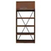 Rangement Bois OFYR Corten 100 X 45 X 216 Cm